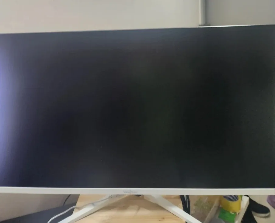 뷰싱크 32인치 QHD 슬림베젤 화이트 모니터