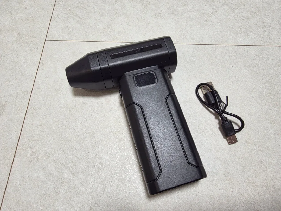 무선 에어건 미니 터보팬 캠핑,세차,눈치우기 새상품