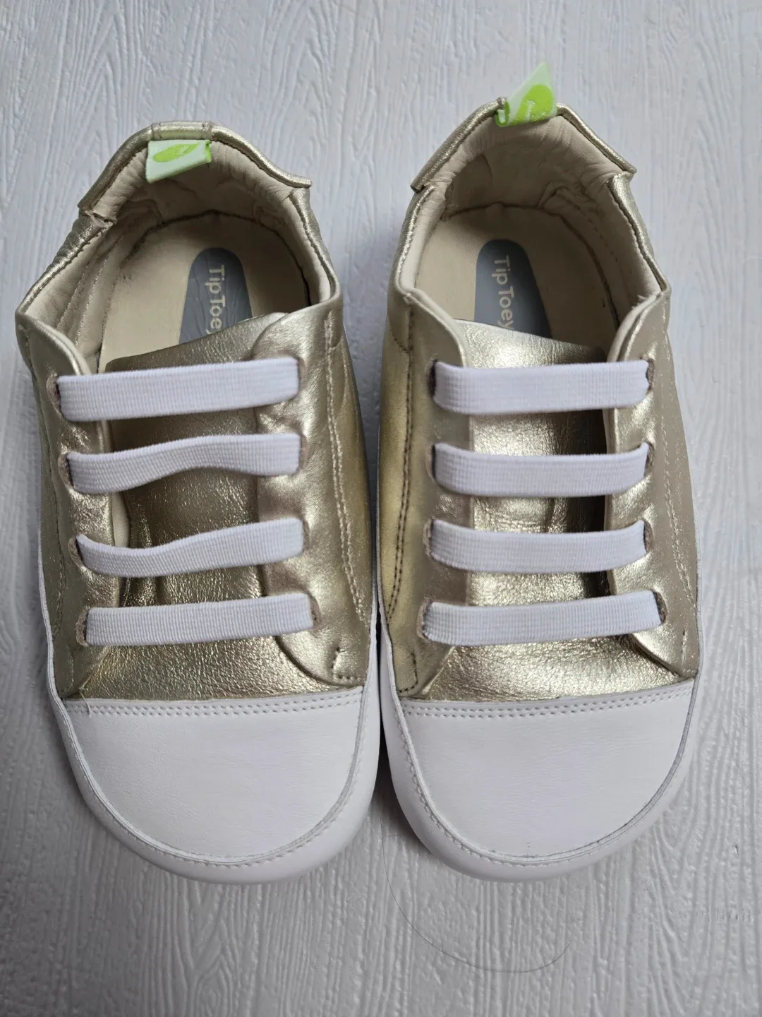 팁토이조이 아기 신발 화이트골드 25