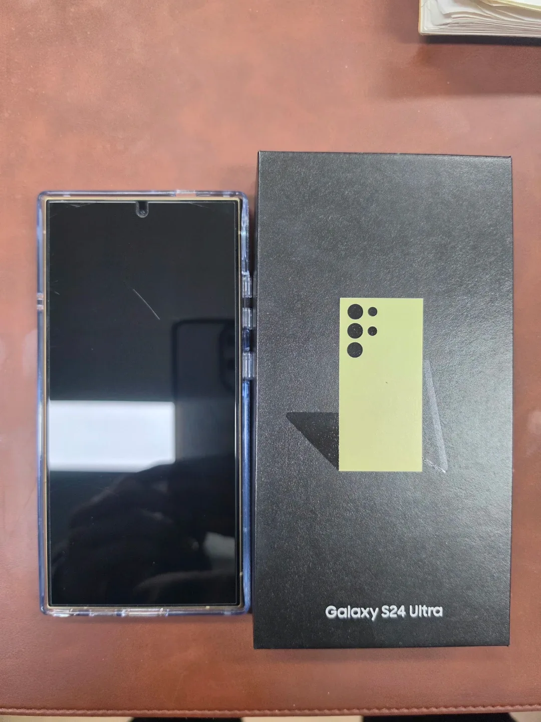 갤럭시 S24 울트라 512GB SKT용  골드 상태 최상