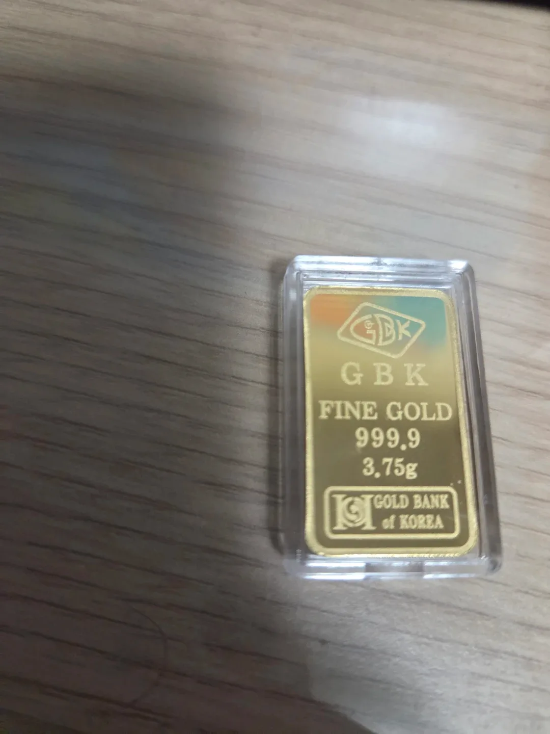 GBK 순금 골드바 3.75g