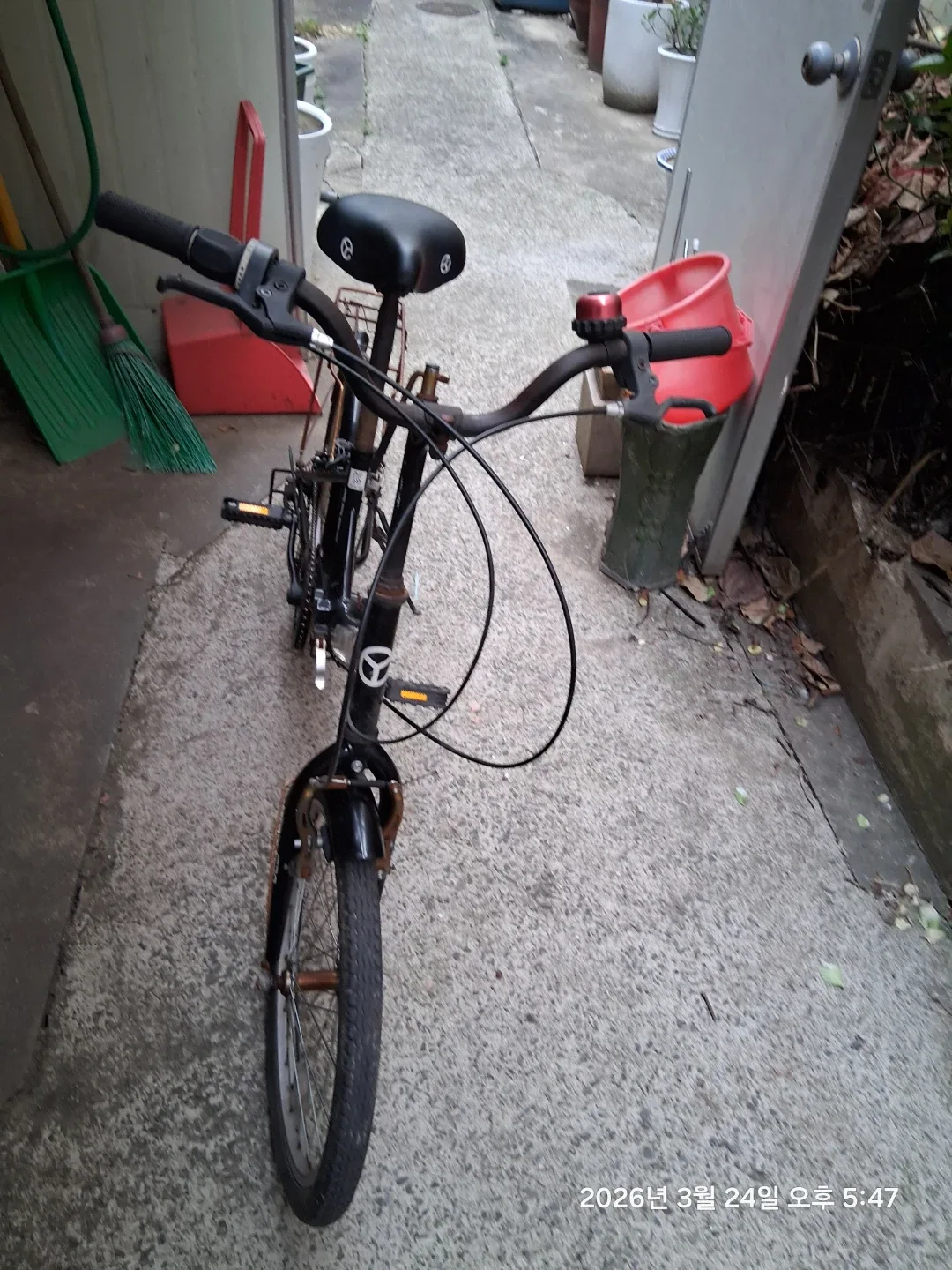 CLOCK FD 미니벨로 자전거