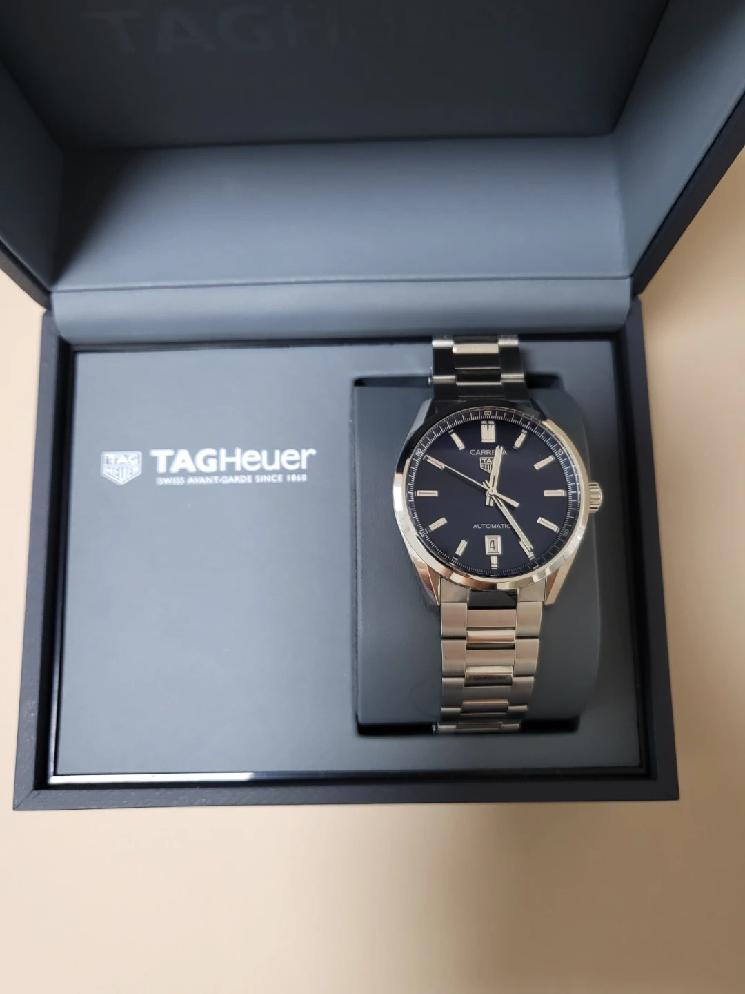 태그호이어 까레라 데이트 청판39mm