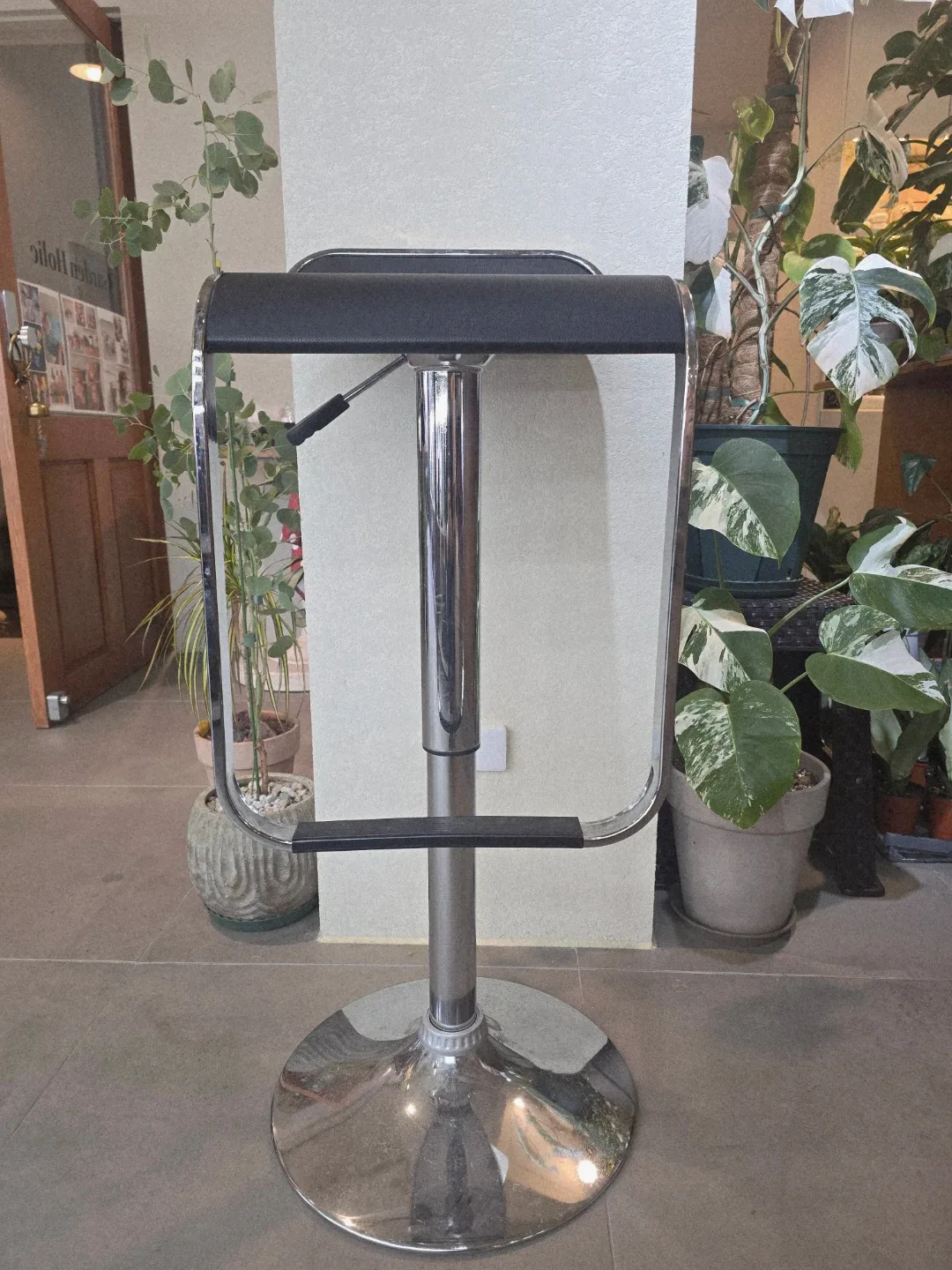 높이 조절 바 의자, 블랙2개