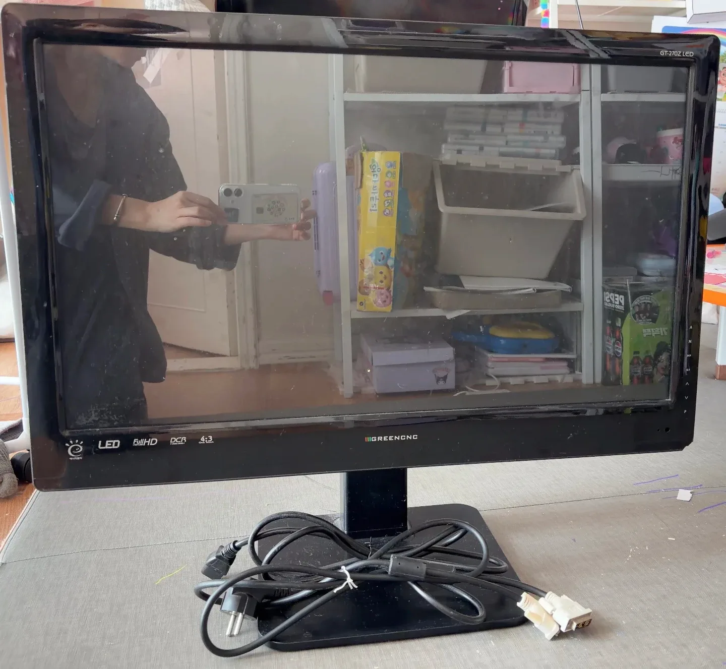 GREENCNC 27인치 LED 모니터 GT-270Z