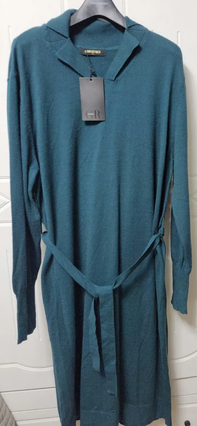 (택달린새옷) 니트 롱 원피스 L 새상품