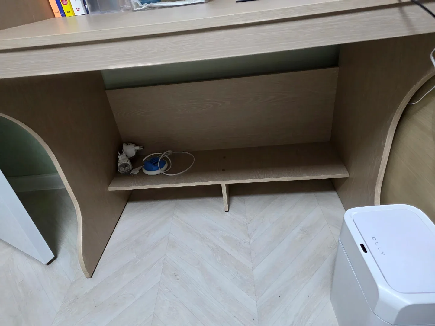 책장형 LED 독서실 책상