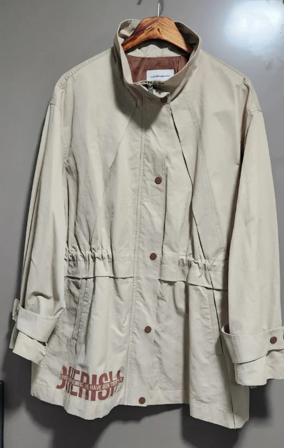 에고이스트 봄 야상 트렌치 코트 66