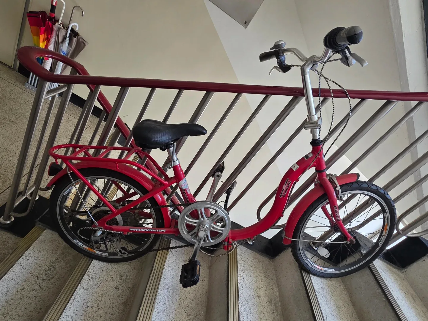 레드 DYNAMIC PASS207 접이식 자전거