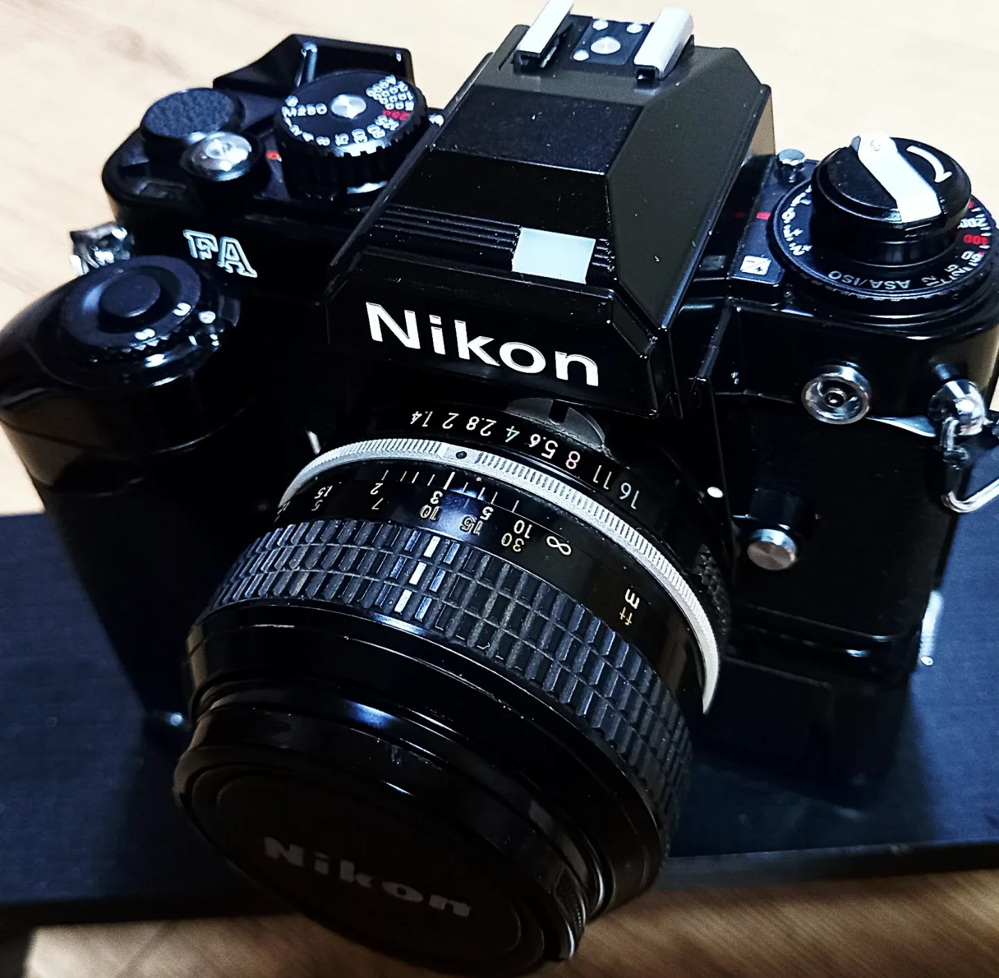 니콘 FA + 50/1,4 +MD-12+데이터백MF16