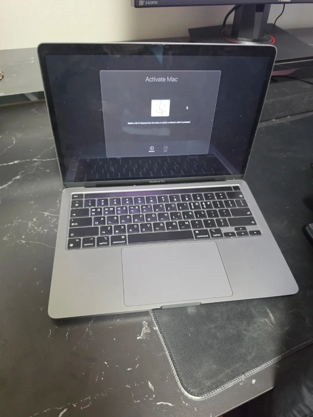 [급처]2021 맥북프로 M1 배터리 성능 98% 8G / 251G 13인치