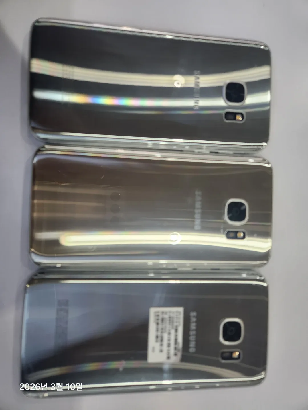 갤럭시 S7 실버 깨끗폰