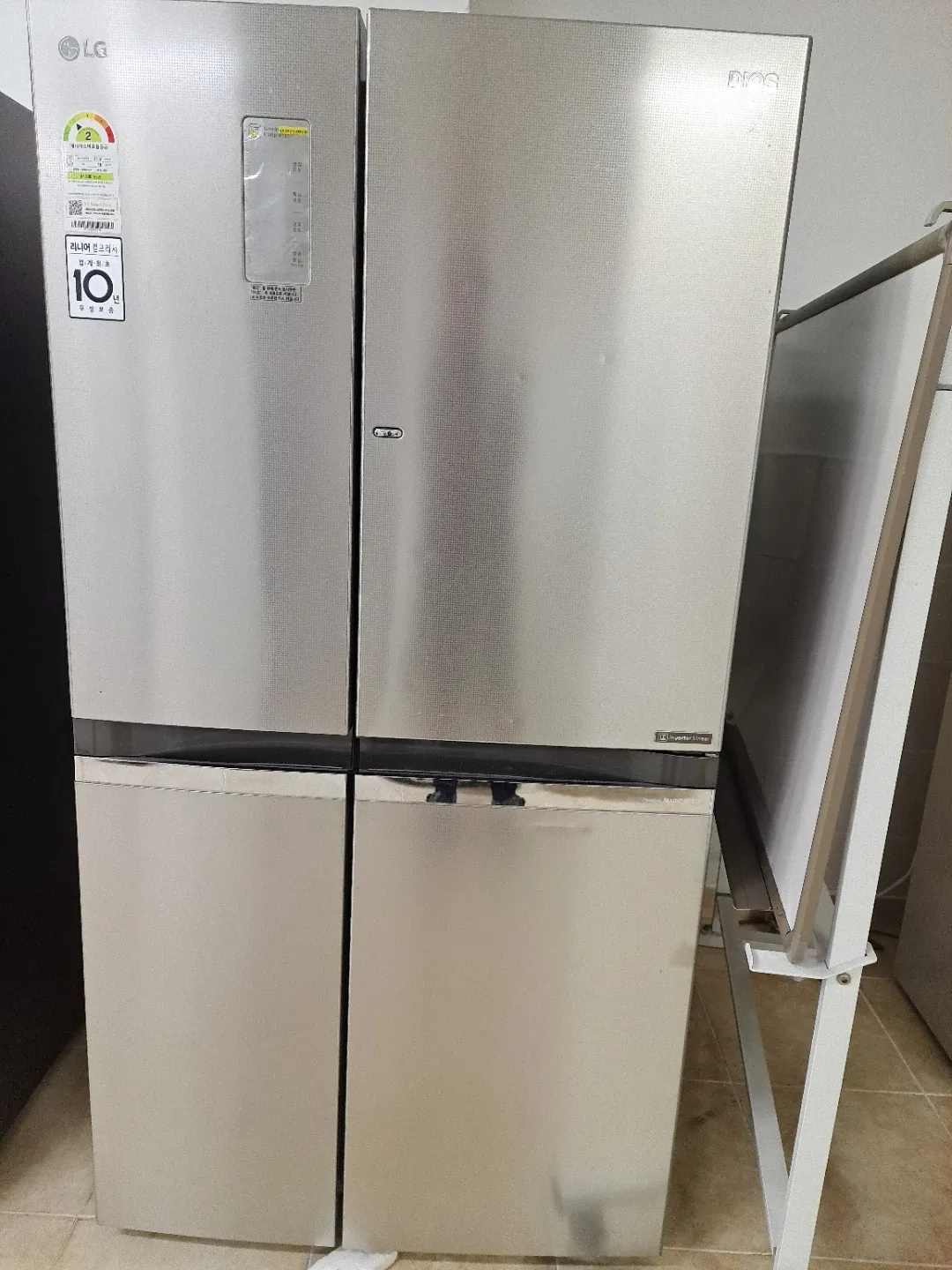 LG 디오스 830L 4도어 냉장고 S835SD32F