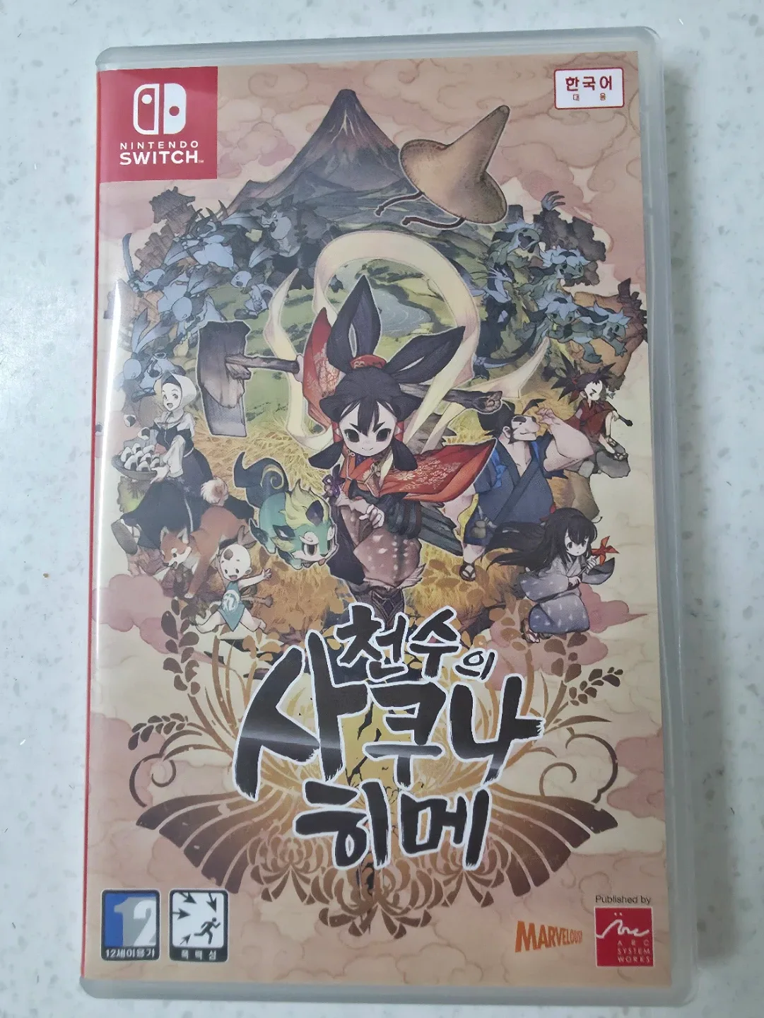 닌텐도 스위치 천수의 사쿠나히메 팝니다 / 상태 좋음