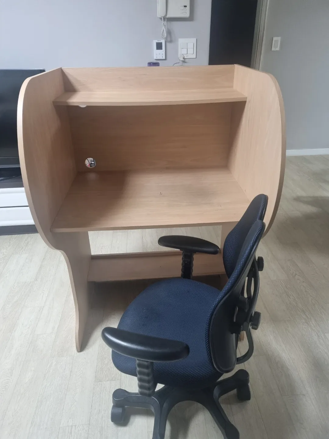 독서실 책상 + 의자 세트