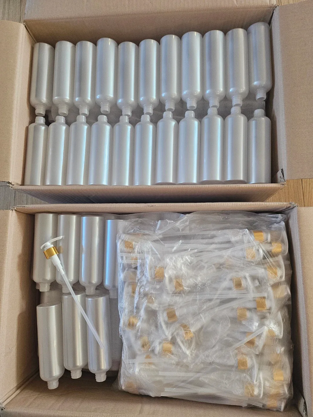 펌프형 화장품 용기 세트 100개