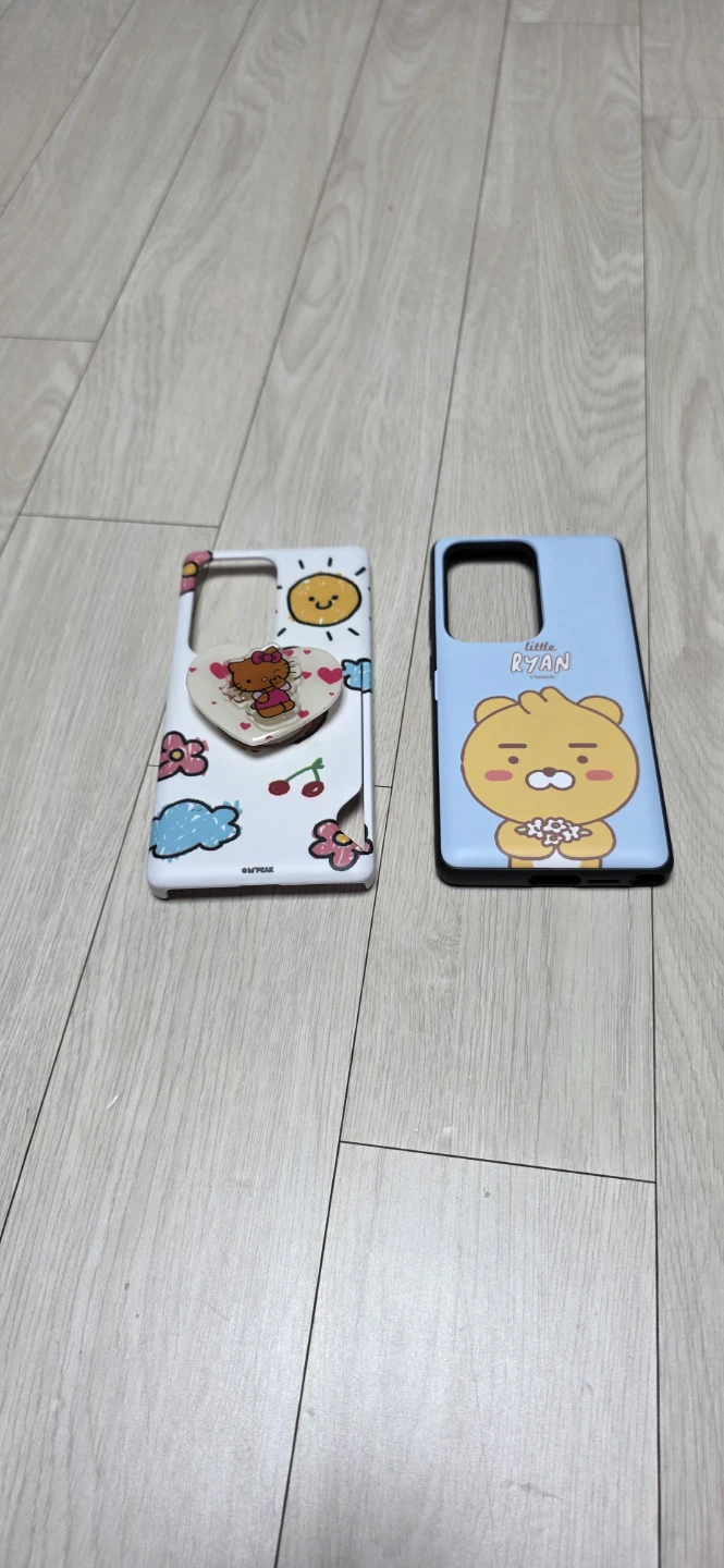 카카오프렌즈 갤럭시 케이스 2개