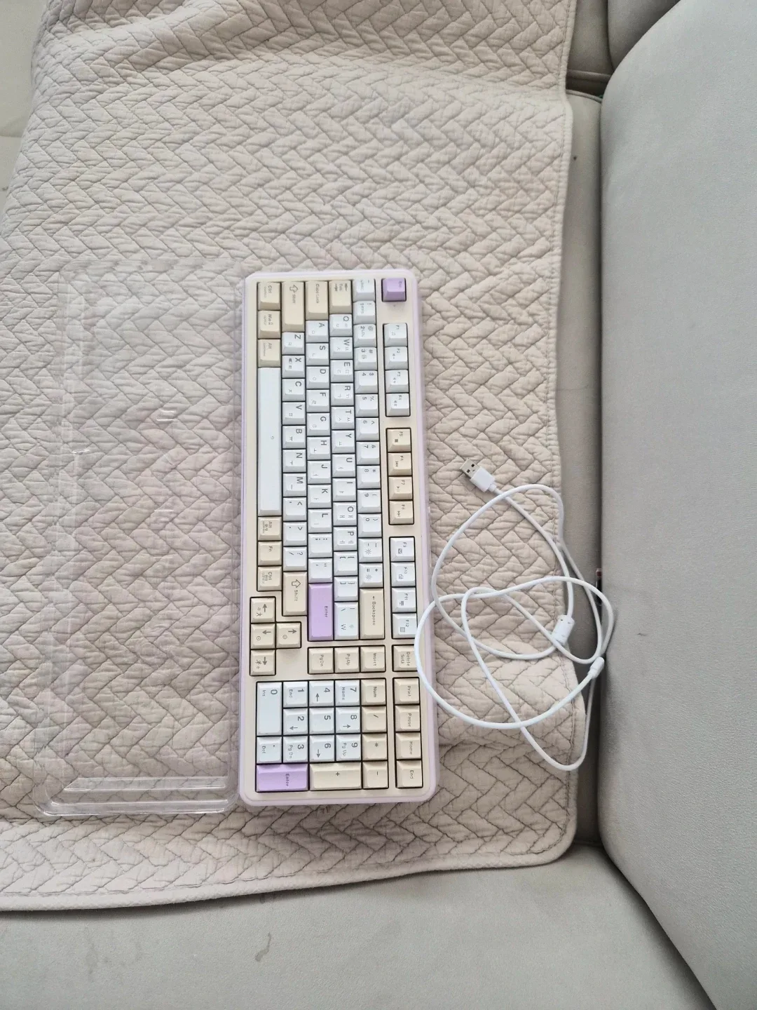 지디테빌 파스텔 유선 기계식 키보드 G812