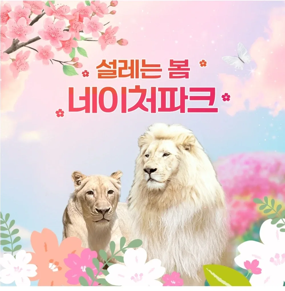 네이처파크 평일 주말 종일권 팝니다