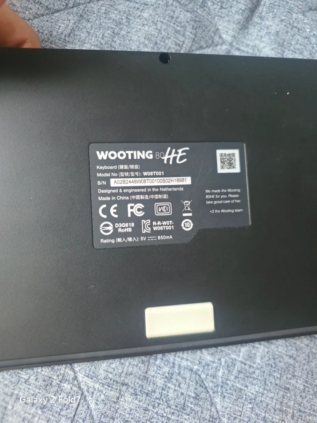 Wooting 80HE 게이밍 키보드