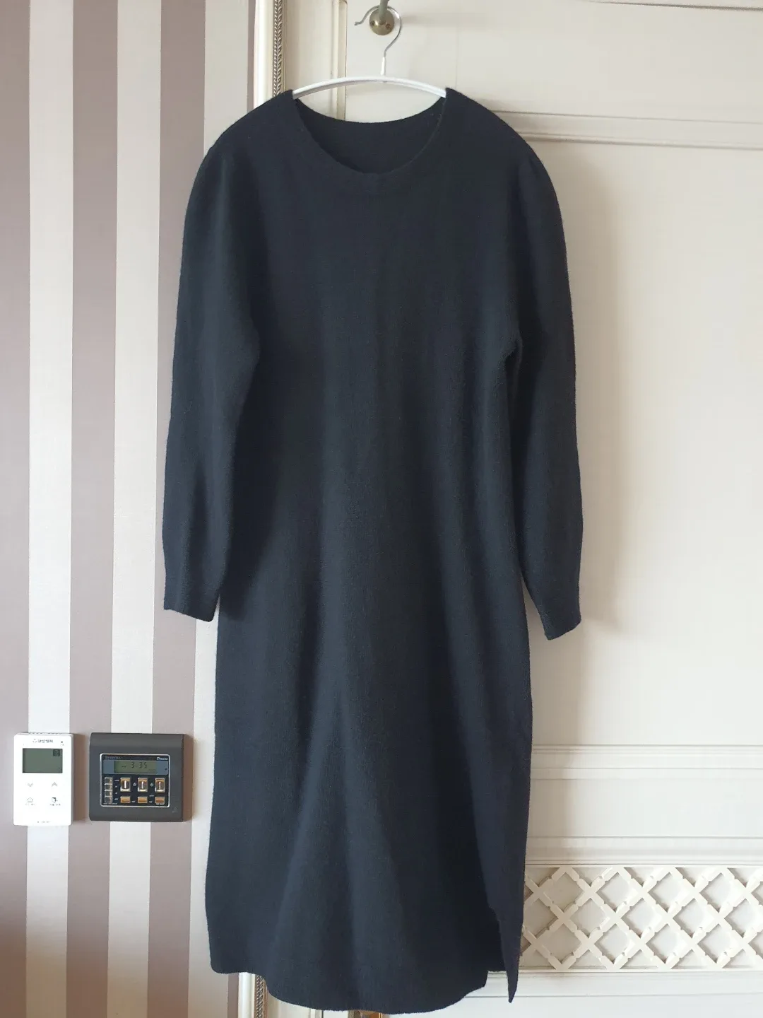 니트원피스+슬립