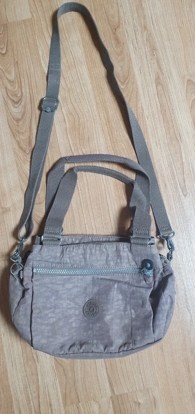 키플링 크로스백 브라운