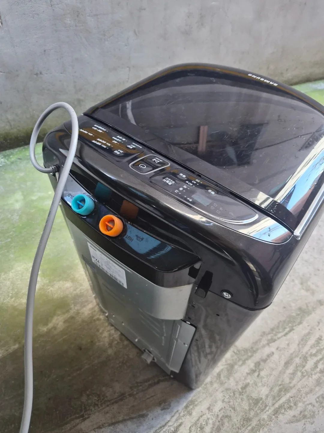 삼성 소형 통돌이 세탁기 3kg 다크그레이(네고X)