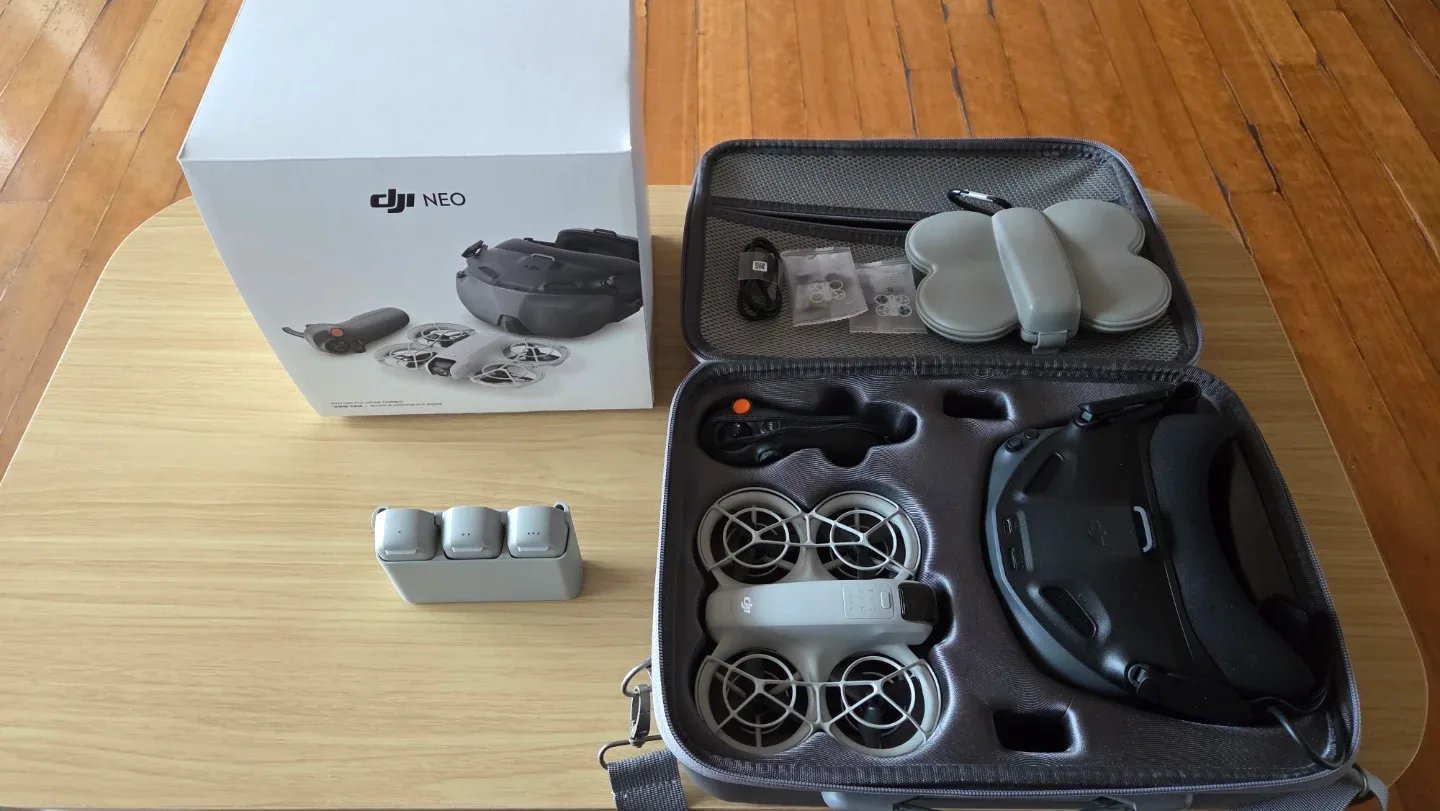 DJI Neo 드론 모션 플라이 모어 콤보 풀박스