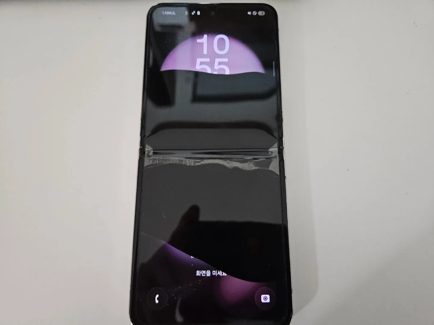 갤럭시Z플립5 부품용 512GB (외부액정 정상, 모든기능 정상작동)