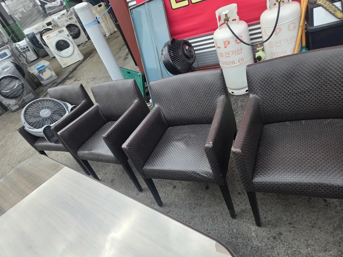 사무실 및 회의실 의자 6개 일괄 나눔