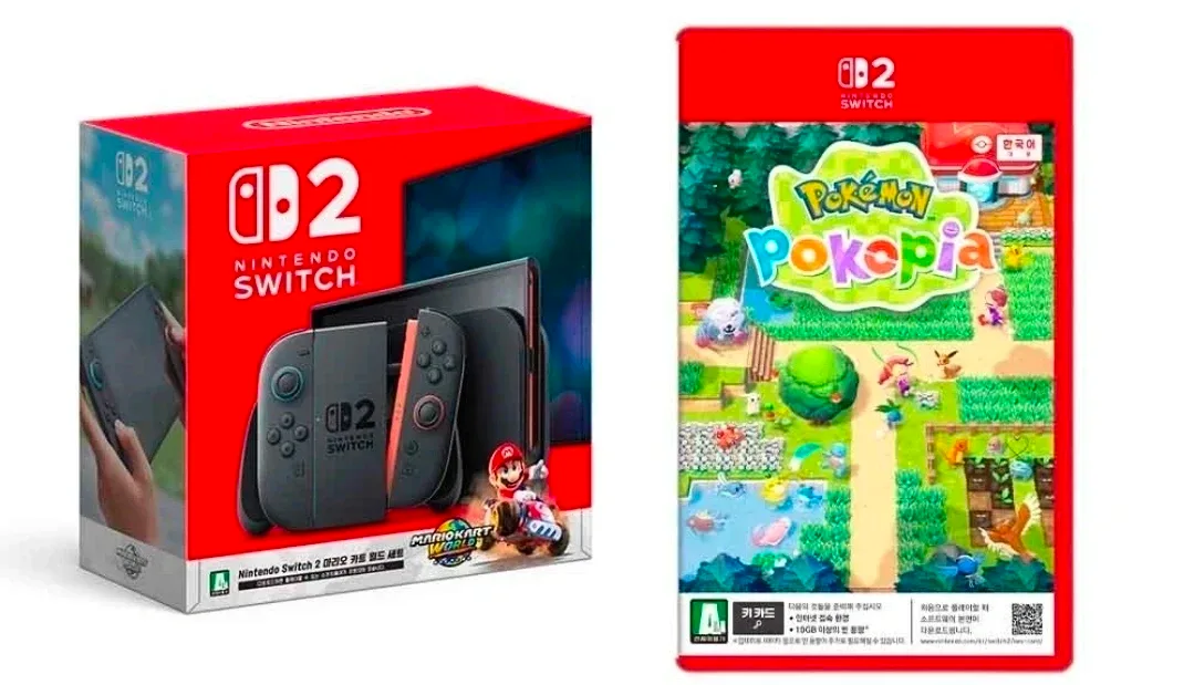 닌텐도 스위치2 마리오카트월드동봉 + 포켓몬 포코피아 새상품