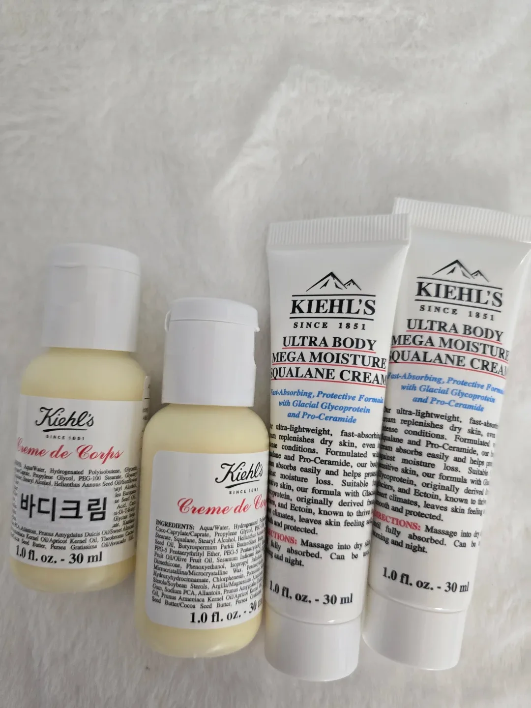 키엘 여행용 세트 (바디, 스쿠알란, 울트라)