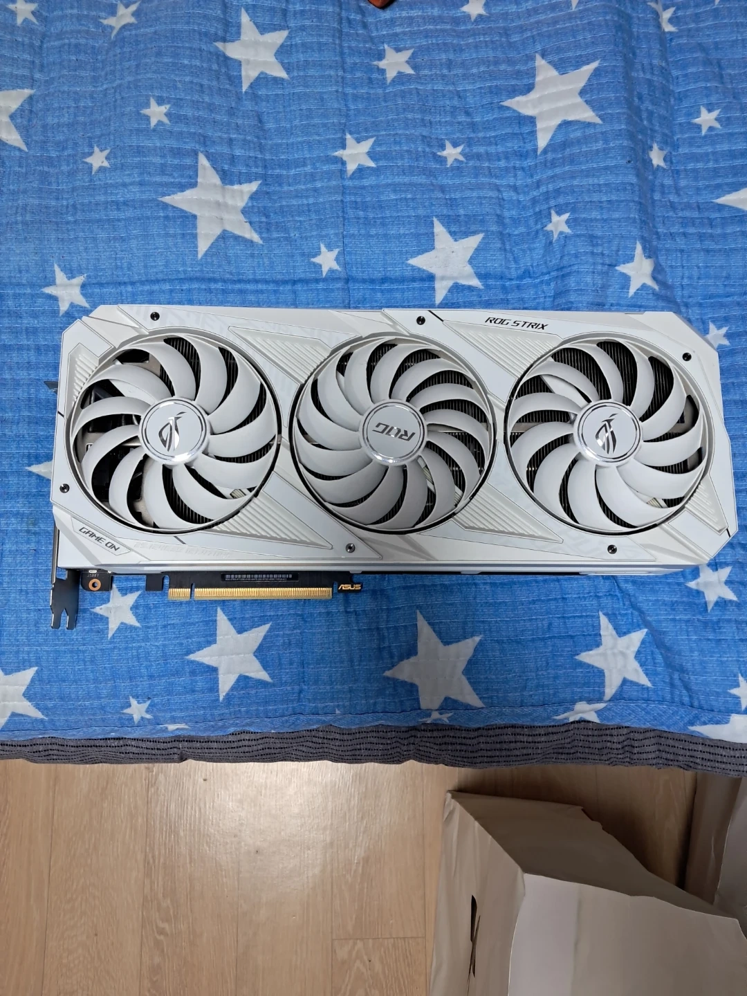 ASUS ROG STRIX RTX 3080 화이트 기기단품