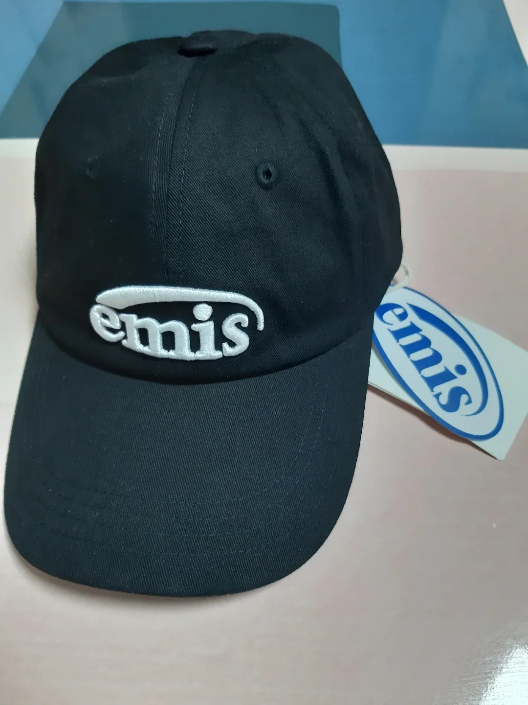 Emis 이미스 검정 볼캡 (새상품)