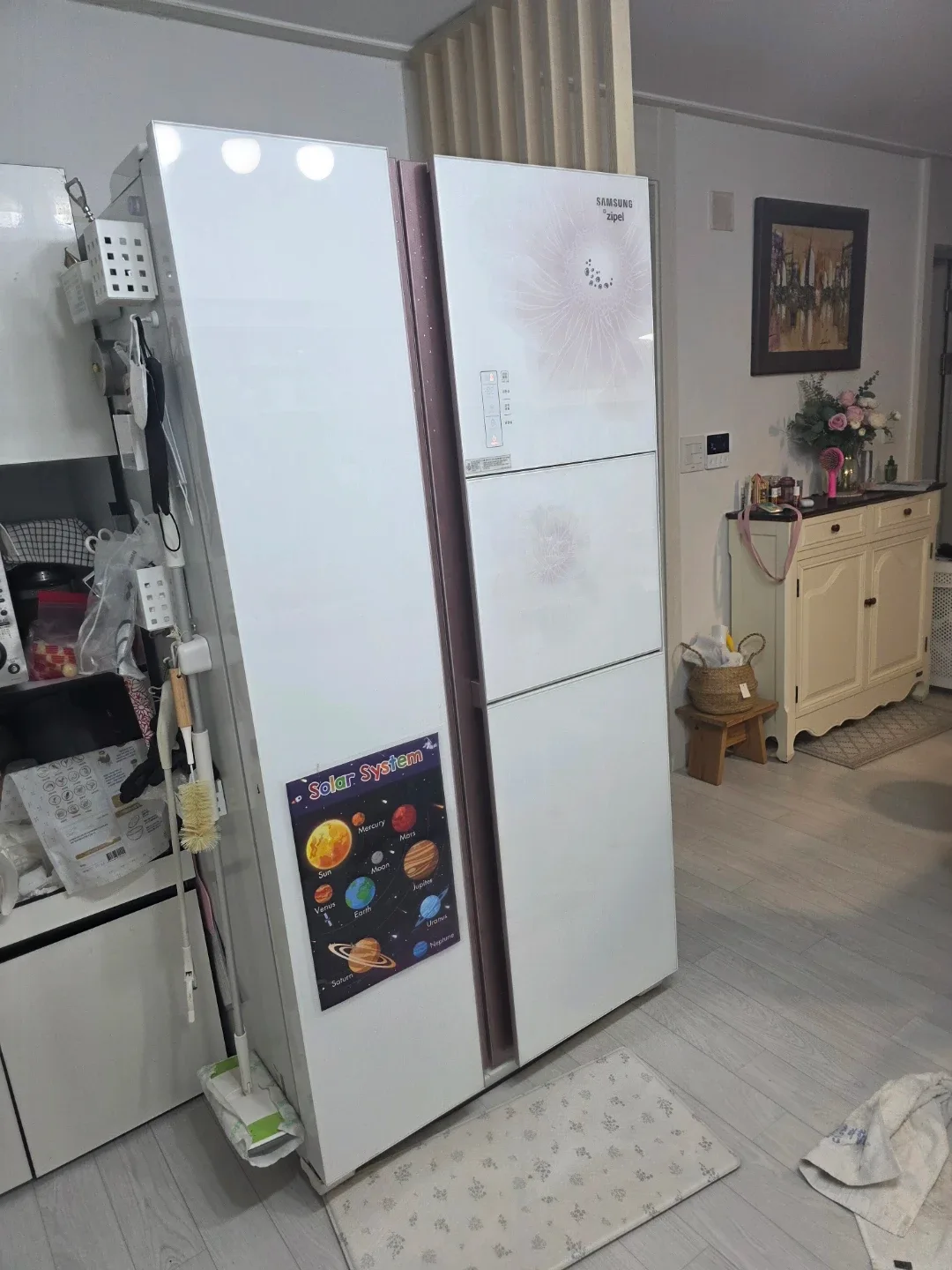 삼성 지펠 양문형 냉장고 SRT746AWMFZ