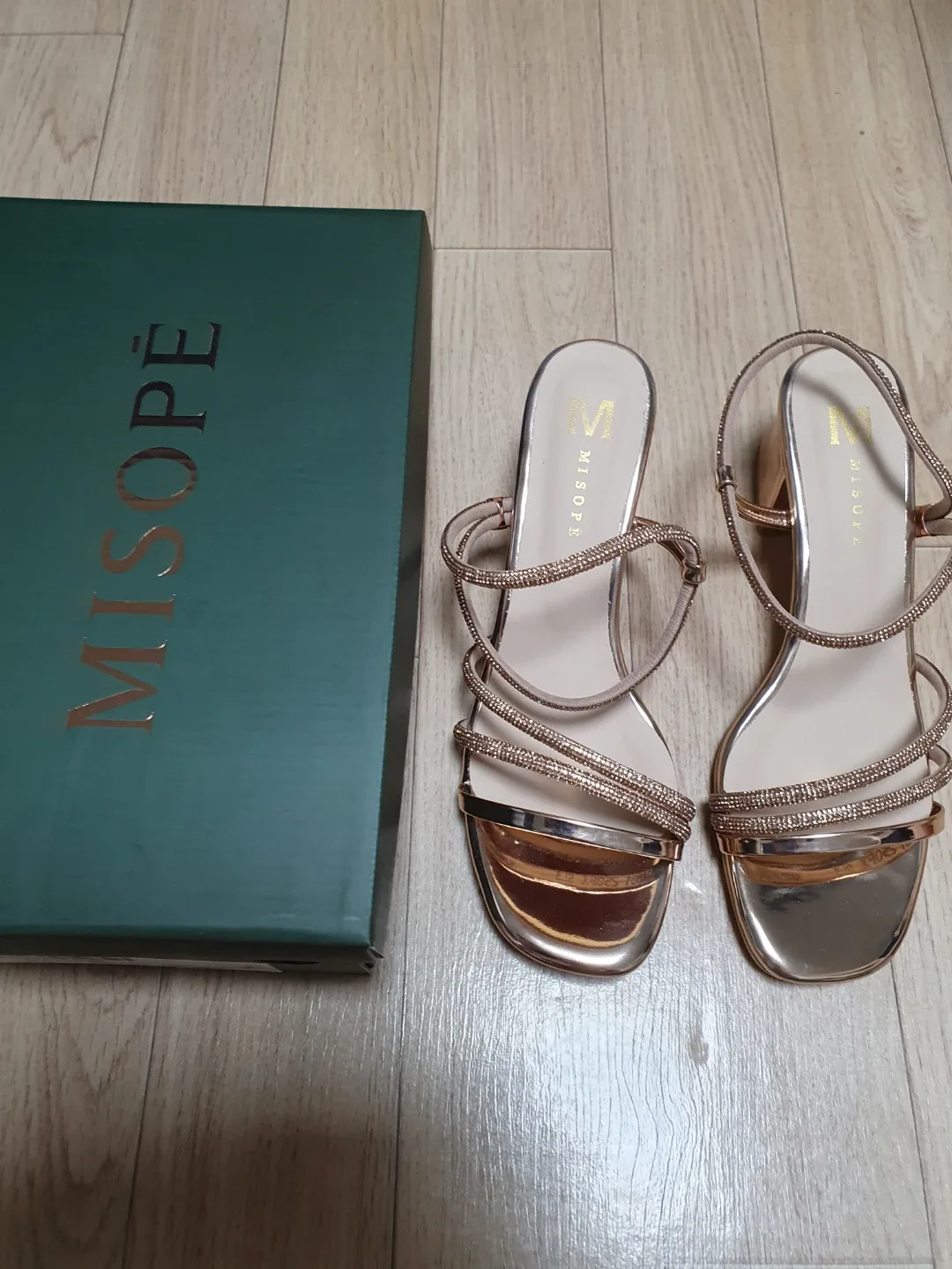 새상품) 미소페 여자 구두 샌들 신발 250
