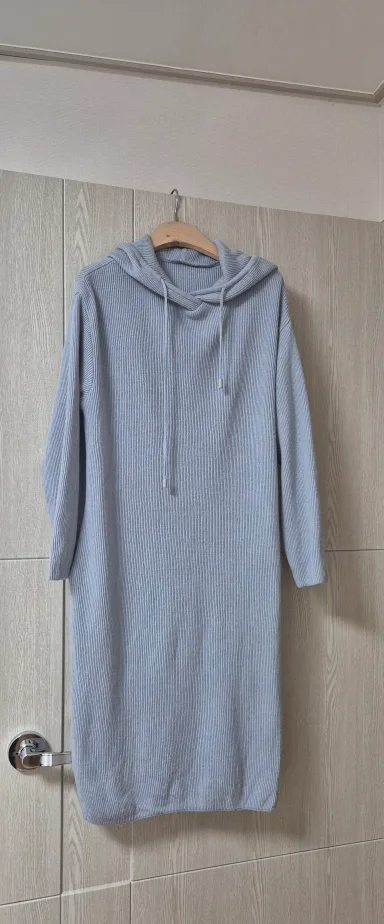 셀렙샵 롱 후드레이온캐시미어혼용 원피스 95(77 66도가능)