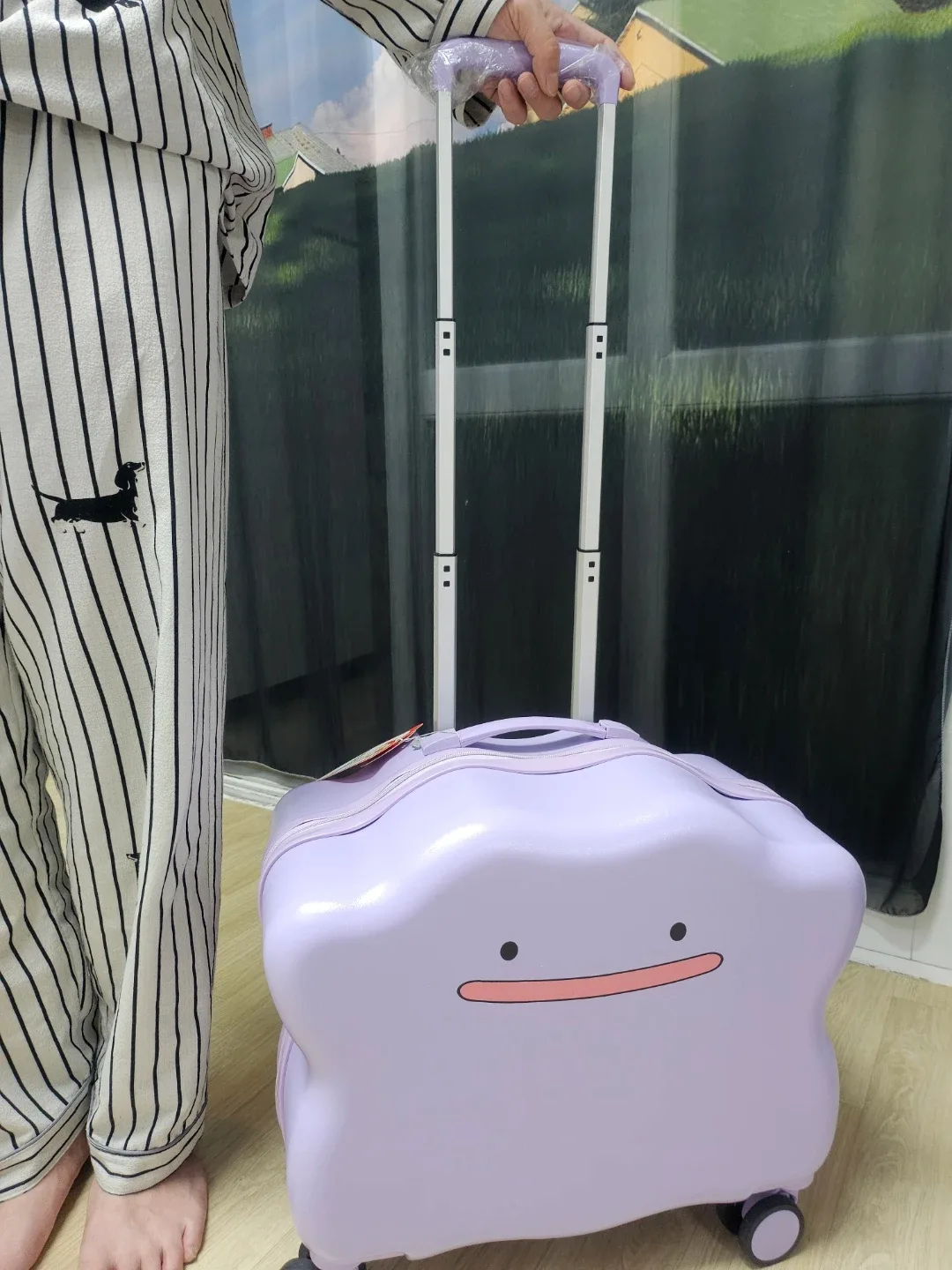 새상품 메타몽 포켓몬 가방 20인치 캐리어 기내용 레디백 여행가방