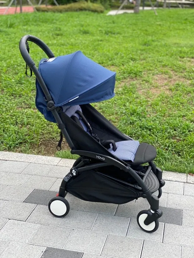 베이비젠 요요2 휴대용 유모차+방풍커버