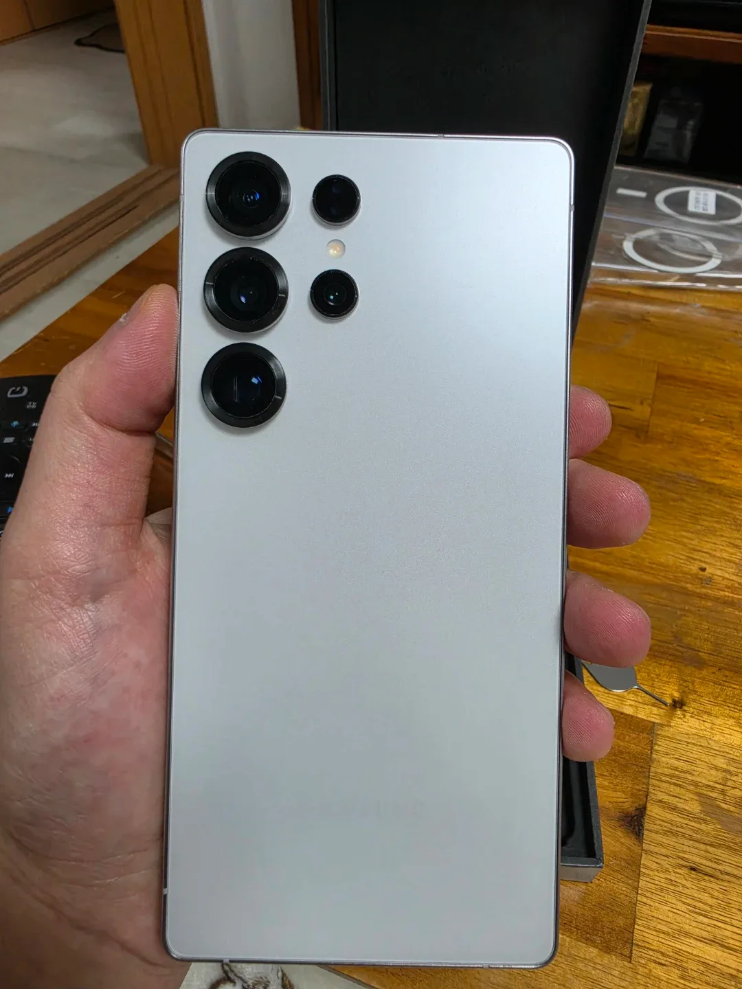 kt 정상해지 갤럭시 S25 울트라 512GB 티타늄 화이트 실버 풀박