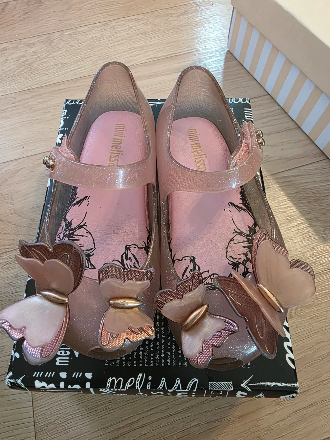 미니멜리사 여아 신발 젤리슈즈usa7사이즈 팝니다.