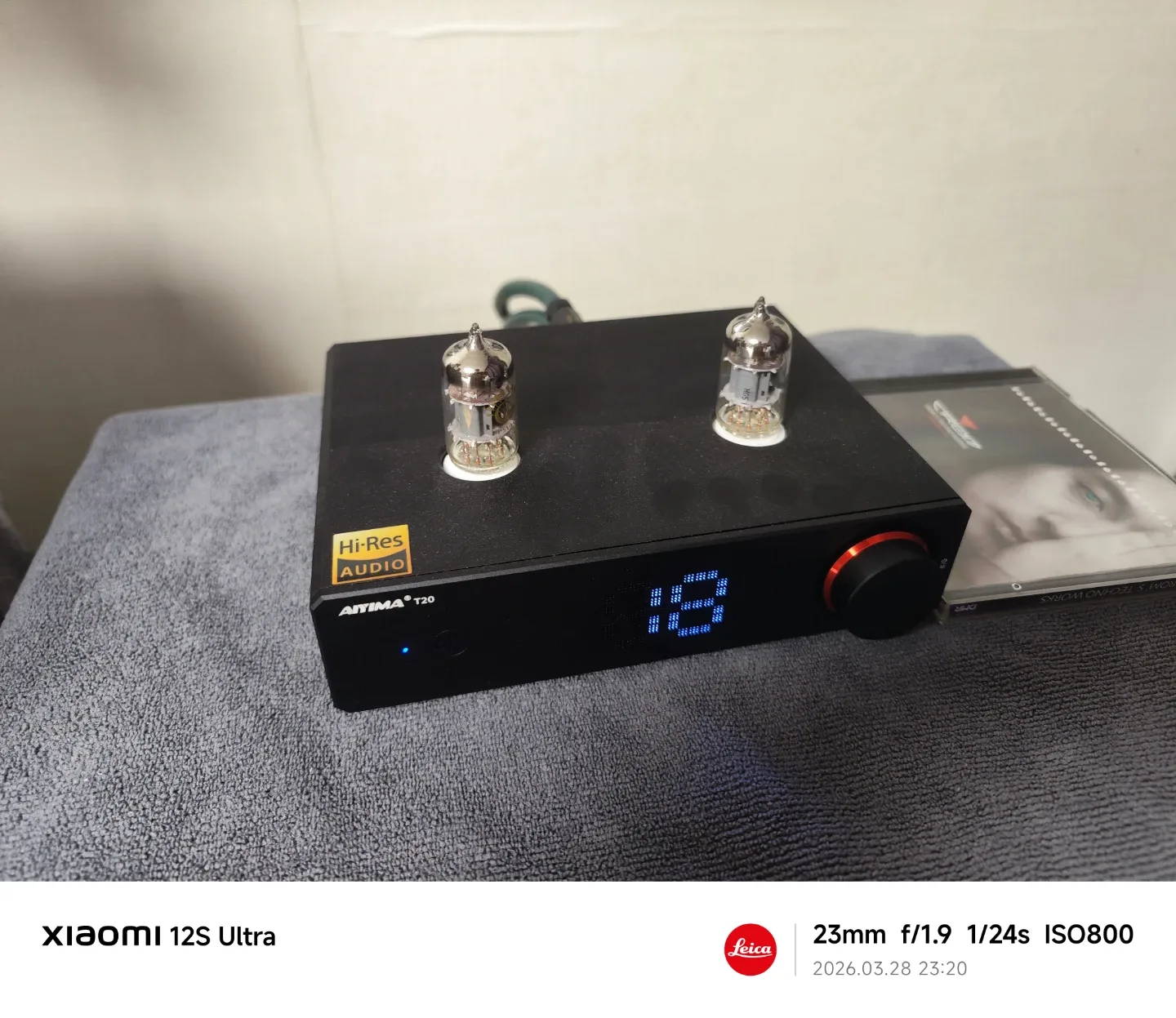Aiyima T20 진공관프리 + Psvane 12AX7-S 진공관