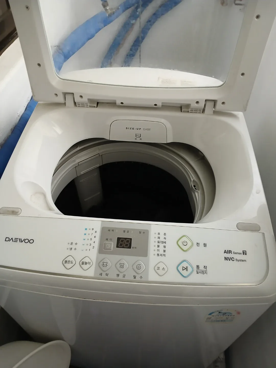 대우 에어버블 통돌이 세탁기11키로 8만원