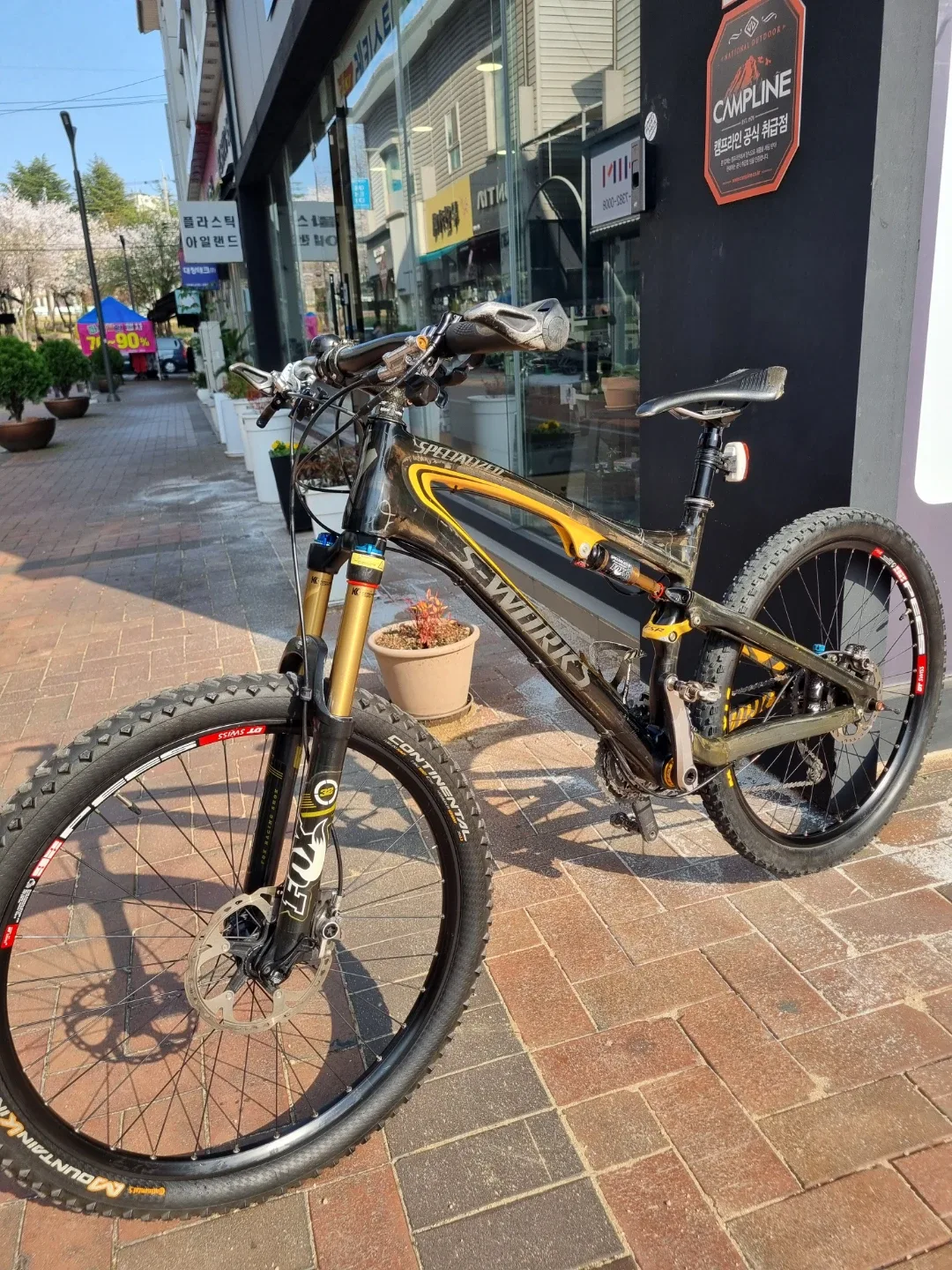 스페셜라이즈드 S-WORKS애픽 풀카본 MTB 자전거