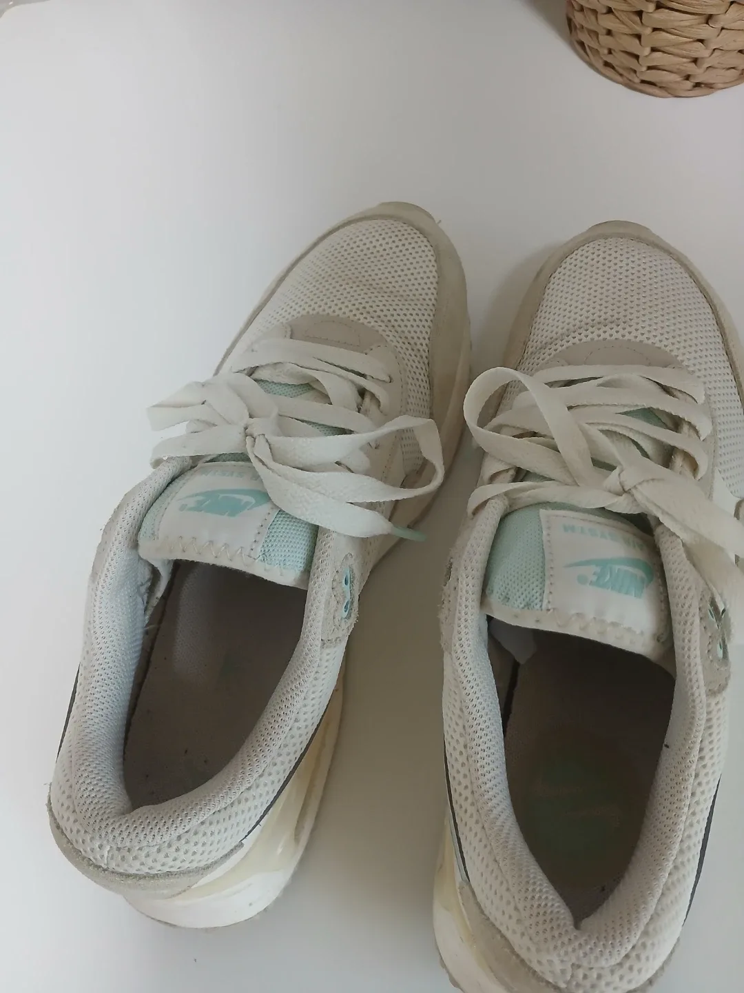 나이키 에어맥스 흰색 운동화