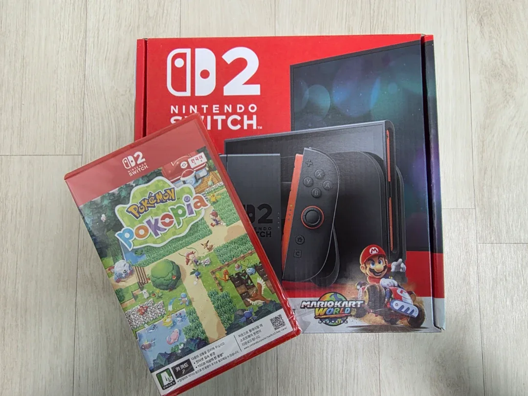닌텐도 스위치2 본체 + 마리오카트 월드 세트 + 포코피아 / 새상품