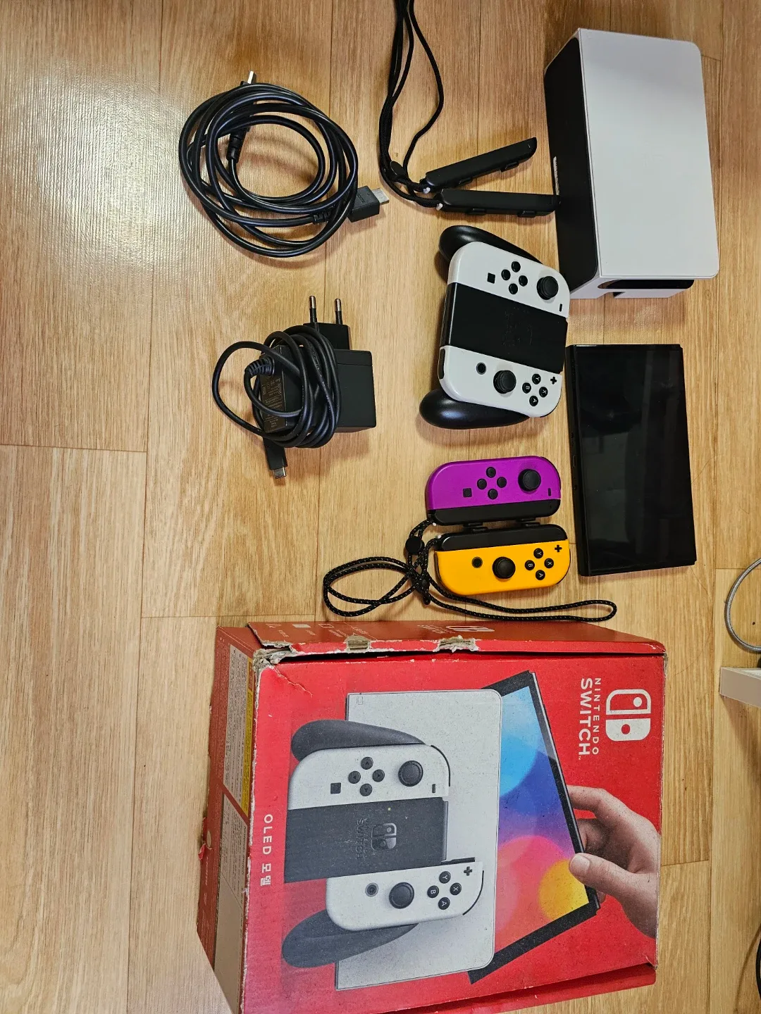 닌텐도 스위치 OLED 화이트 풀박스