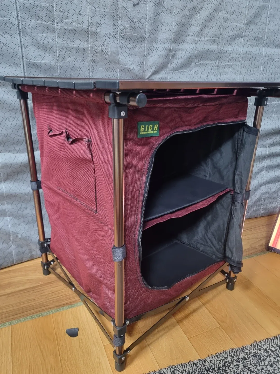 GIGA 미니 폴더블 캠핑 쉘프