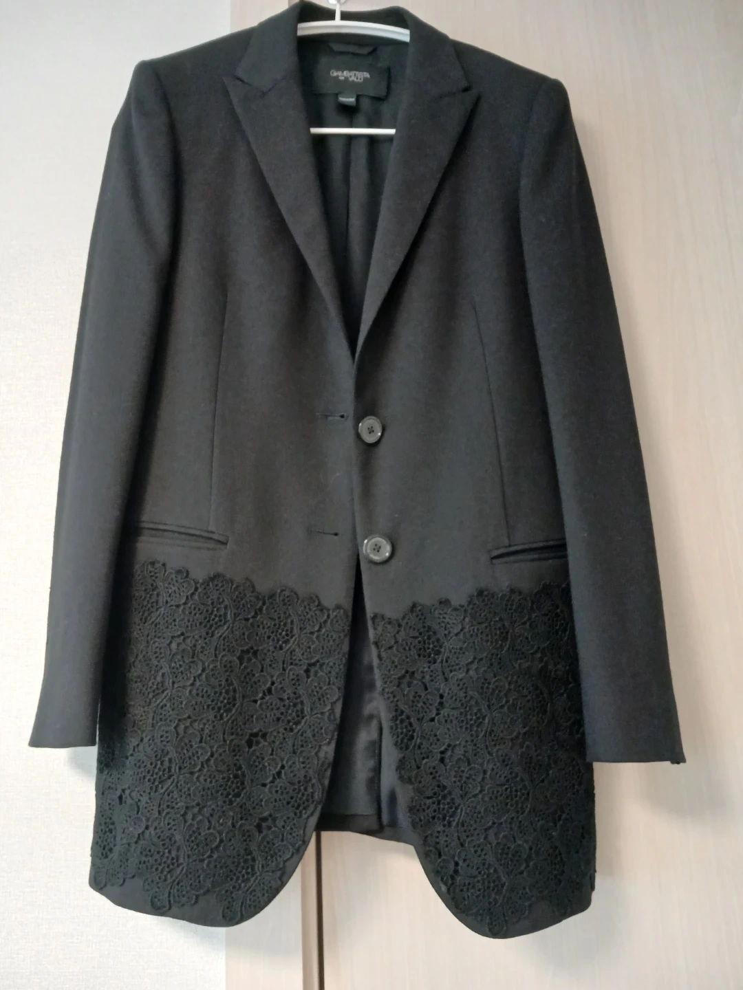 Giambattista Valli 지암바티스타발리 블랙 레이스 자켓 40