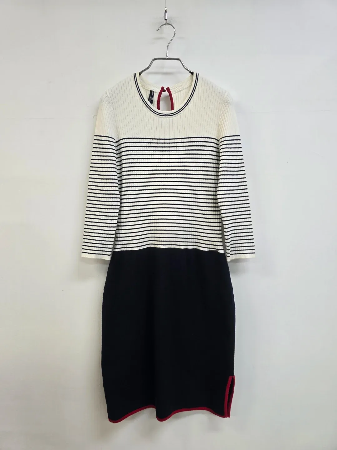 세인트제임스 봄 니트 원피스